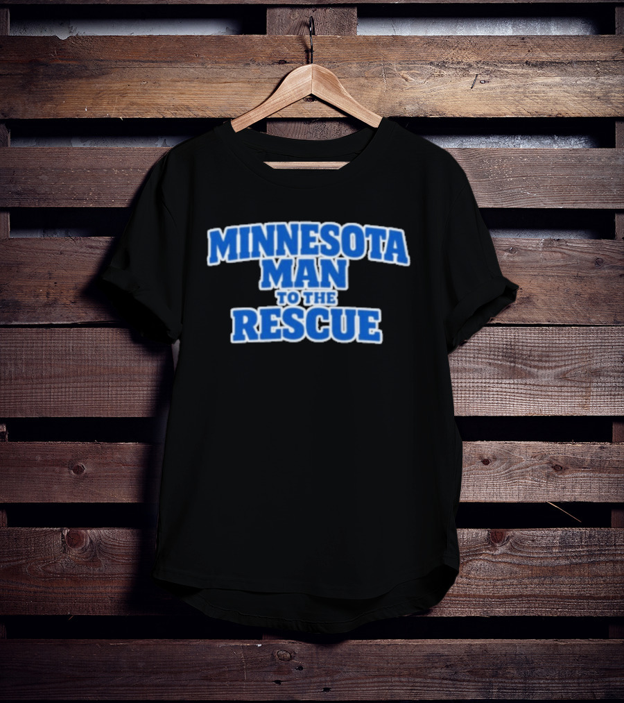 Minnesota Man To The Rescue Heroic Adventure T-Shirt