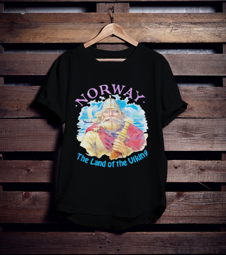 Norway The Land Of The Viking Warrior Adventure Ocean Voyage T-Shirt