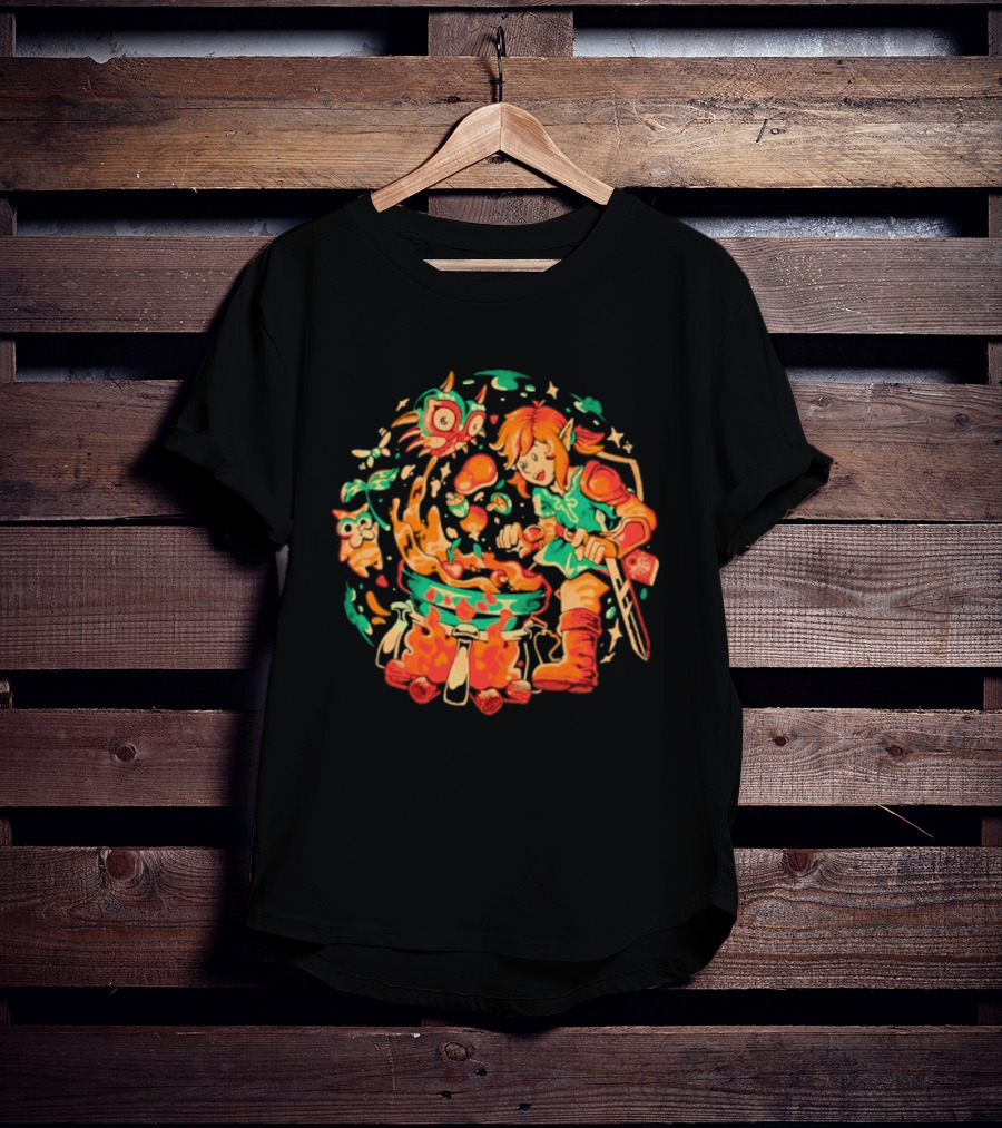 The Legend Of Stew Cooking Adventure Fantasy T-Shirt
