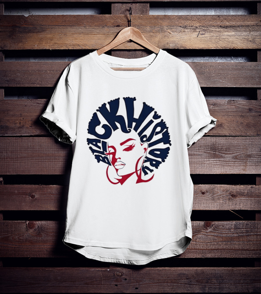 Black History Month Afro Woman Empowerment T-Shirt