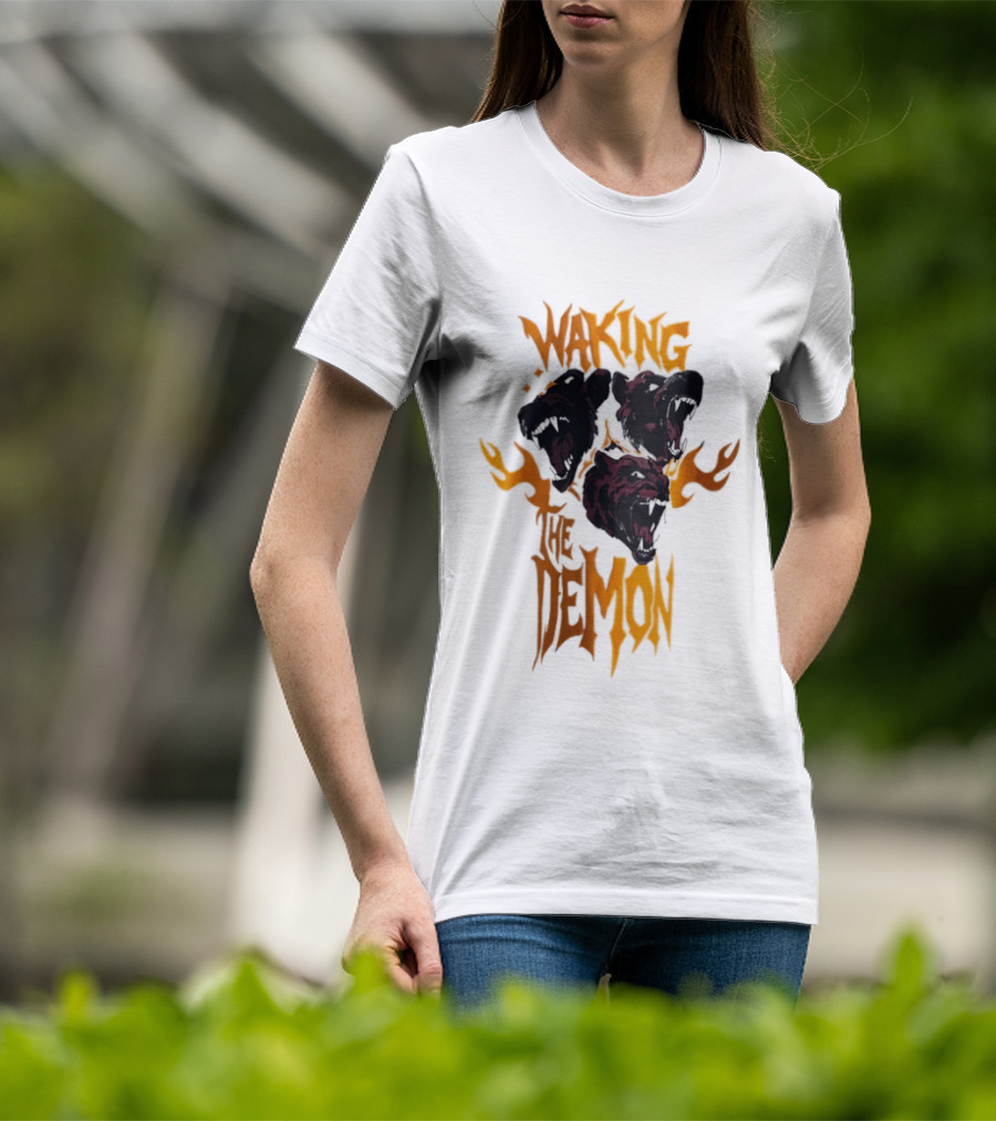 Waking The Demon Three Dog Heads T-Shirt