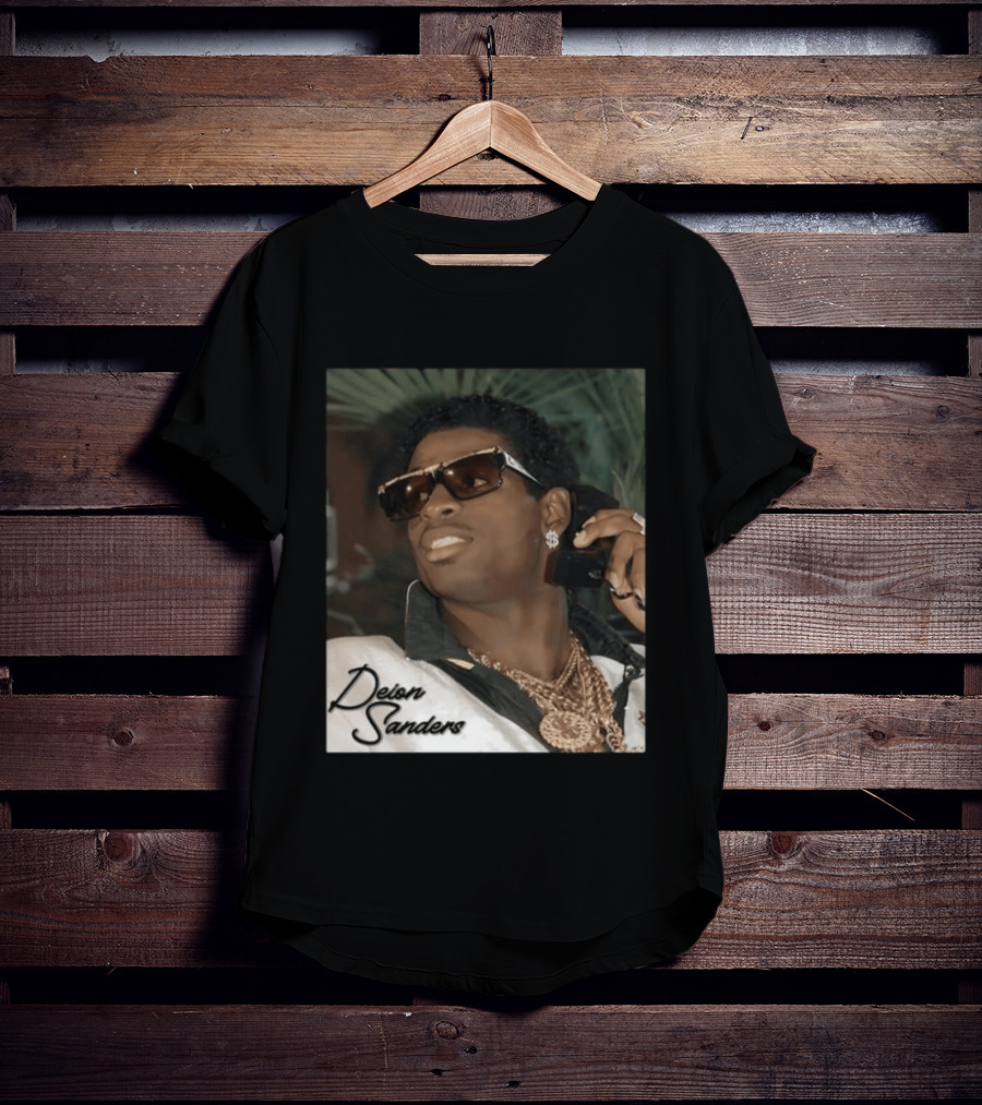 Deion Sanders Phone Call Fashion 1989 T-Shirt