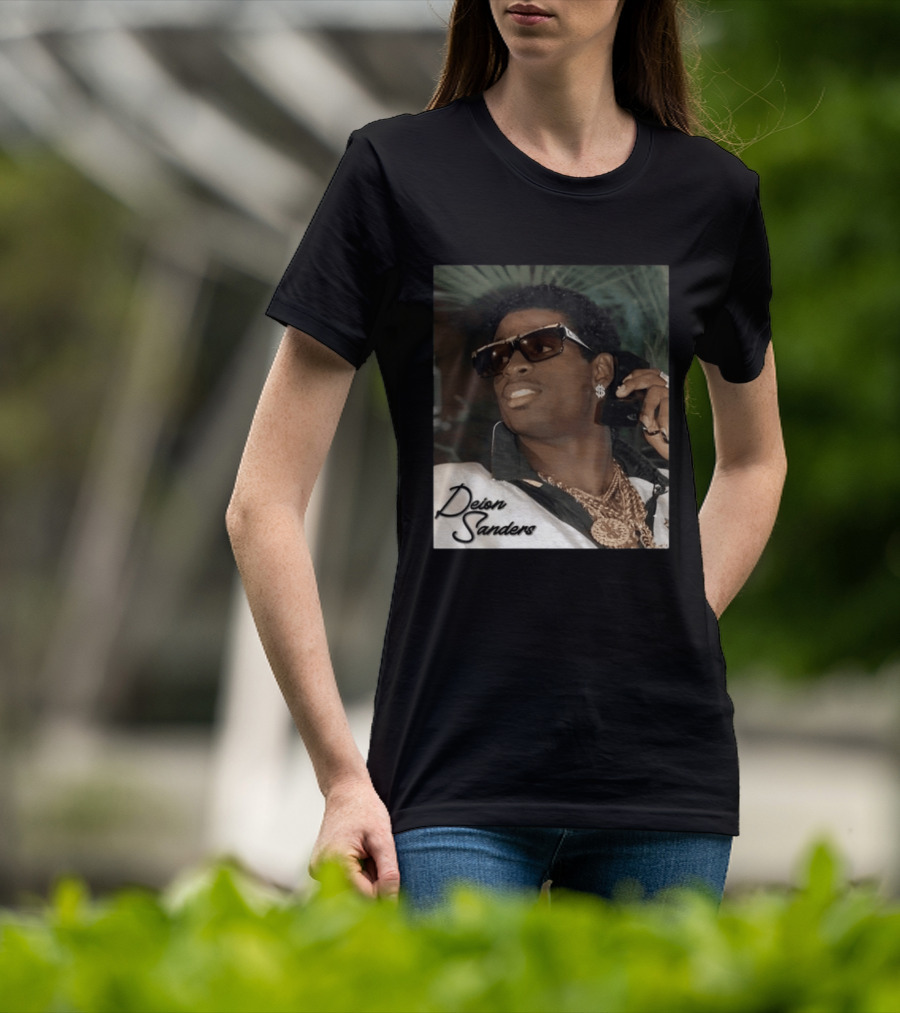 Deion Sanders Phone Call Fashion 1989 T-Shirt