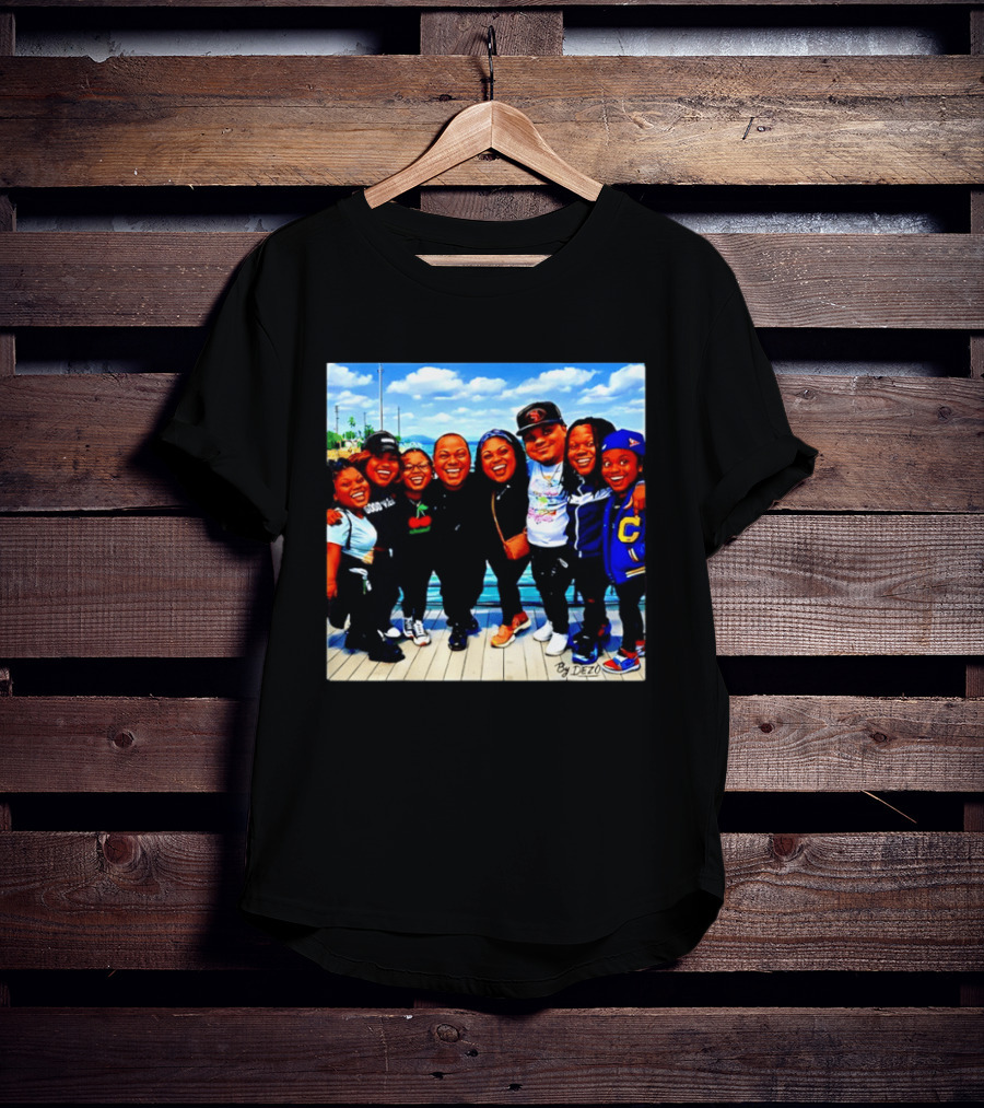 Family Bunch By Dezo Matching Crew Scenic Smiles T-Shirt