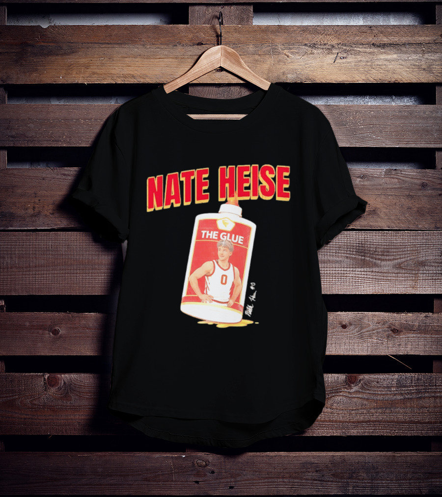 Nate Heise The Glue Bottle Basketball Player T-Shirt