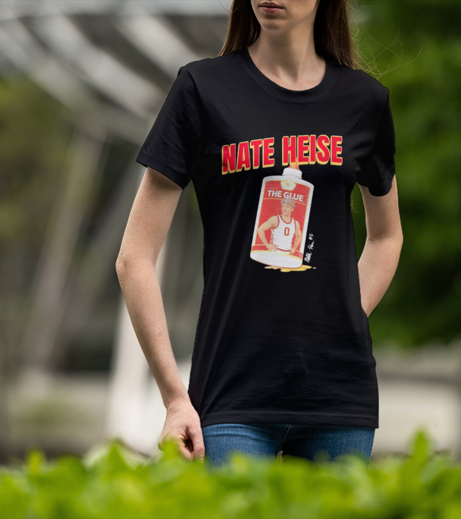 Nate Heise The Glue Bottle Basketball Player T-Shirt