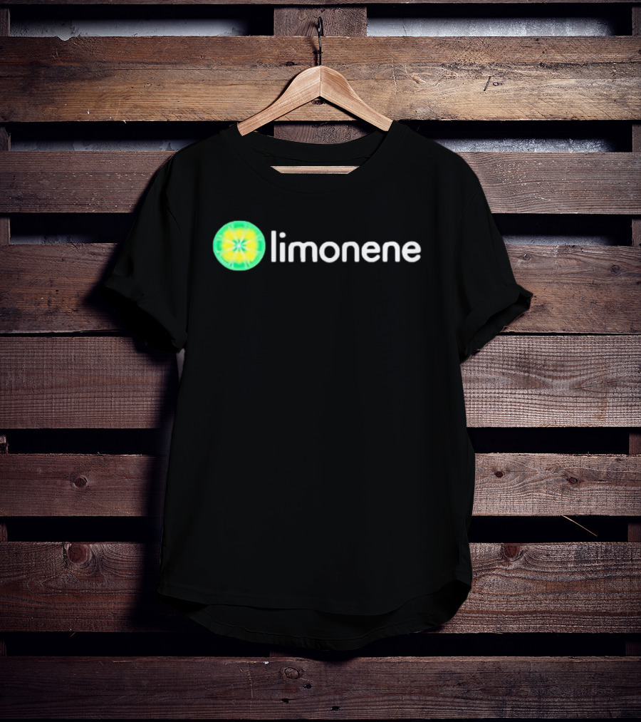 Limonene Citrus Slice Green Yellow T-Shirt