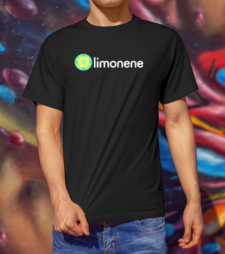 Limonene Citrus Slice Green Yellow T-Shirt