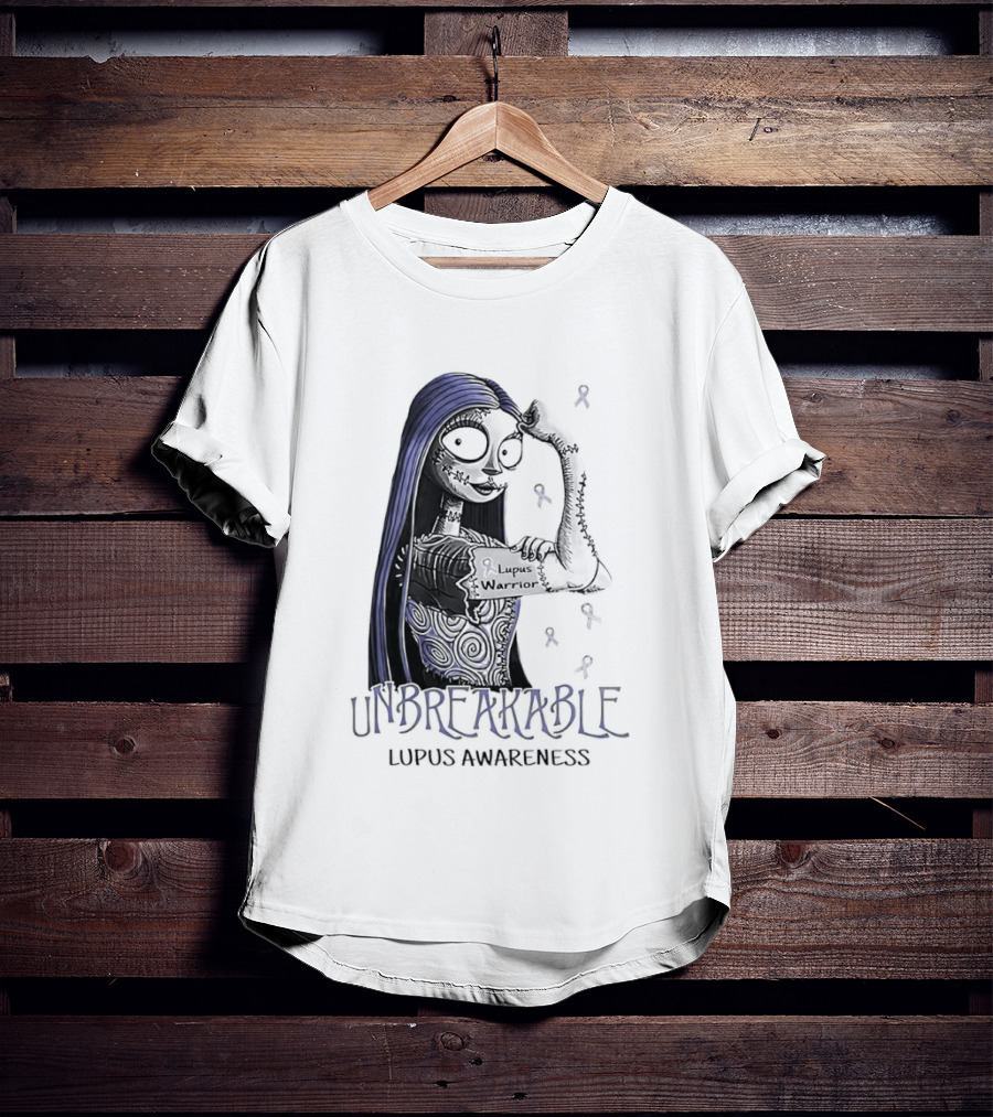 Unbreakable Lupus Awareness Sally Character ז T-Shirt