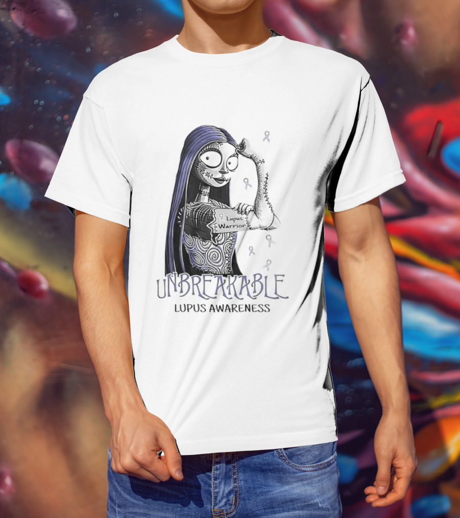 Unbreakable Lupus Awareness Sally Character ז T-Shirt