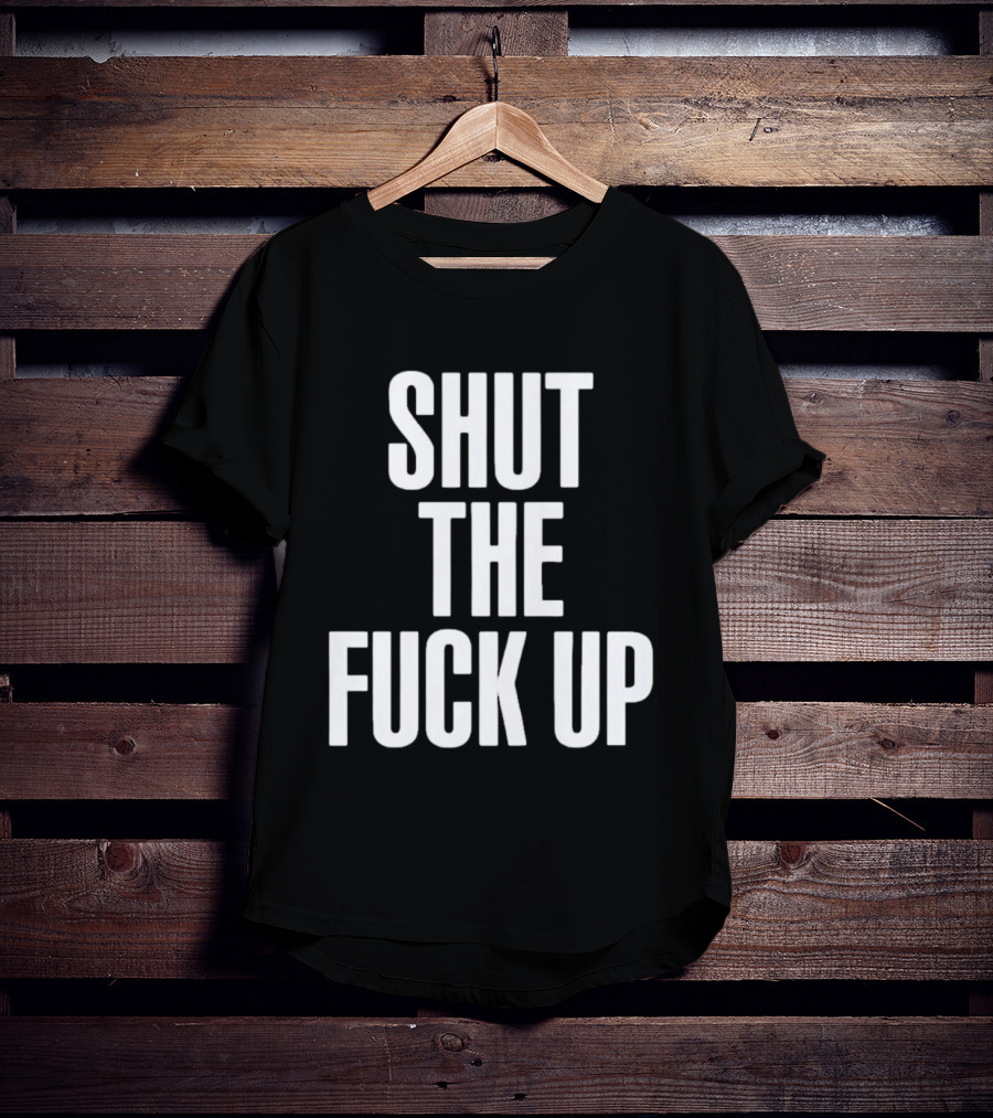 Shut The Fuck Up Black Pink Lisa T-Shirt