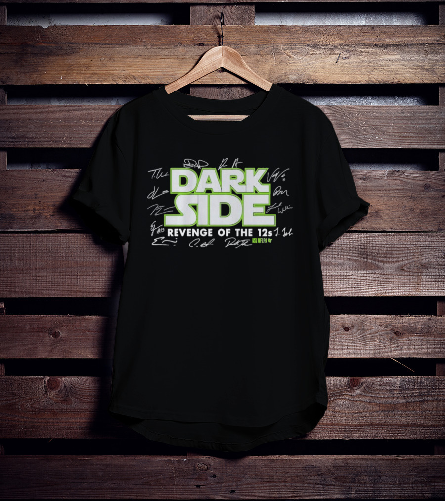 Seattle Football Dark Side Revenge Of The 12s Champions T-Shirt