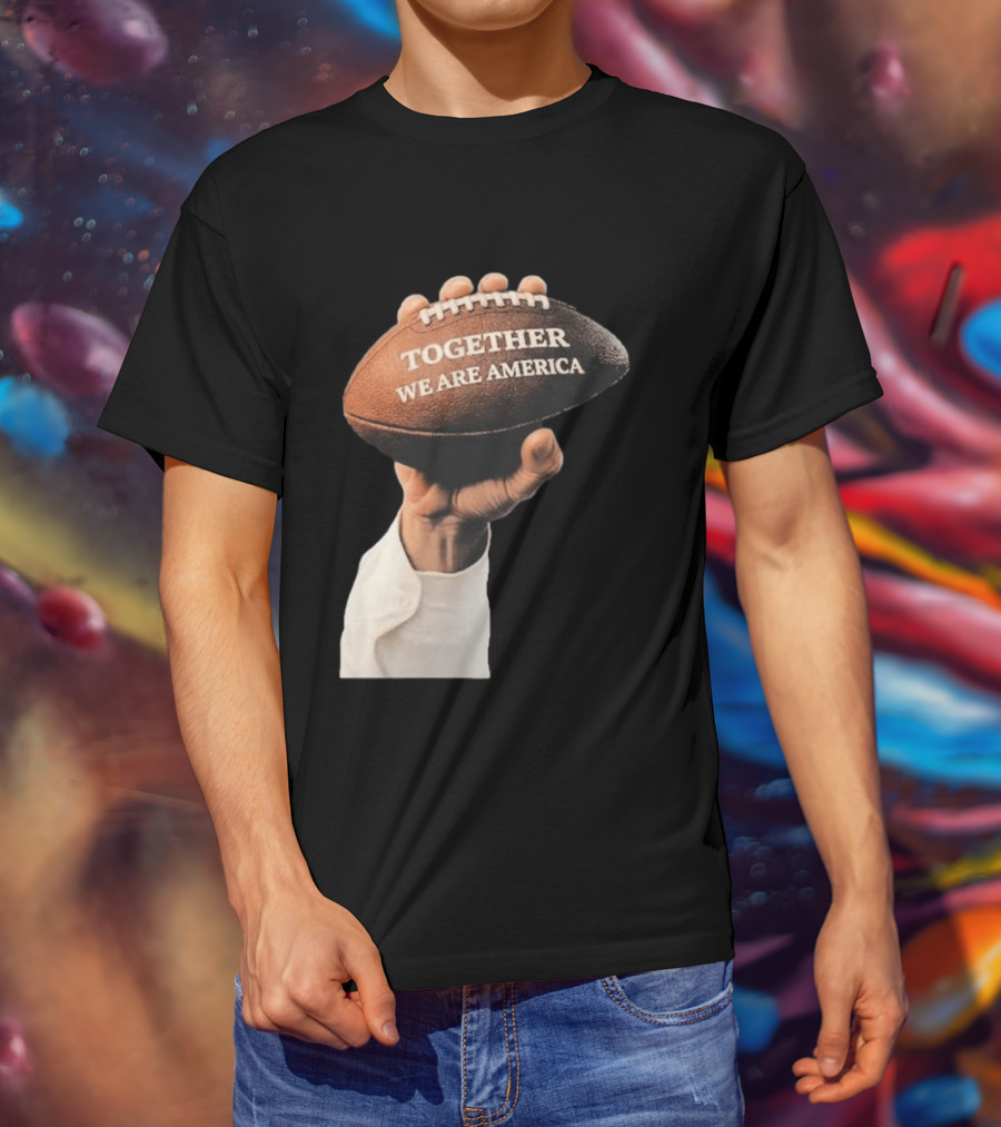 Bad Bunny Together We Are America 2026 Football Collaboration T-Shirt