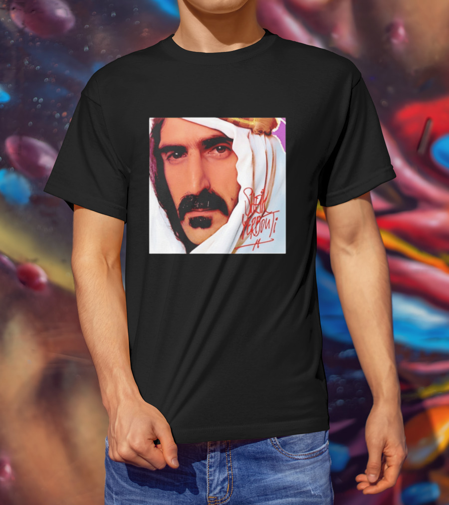 Frank Zappa Sheik Yerbouti 1979 Album Cover T-Shirt