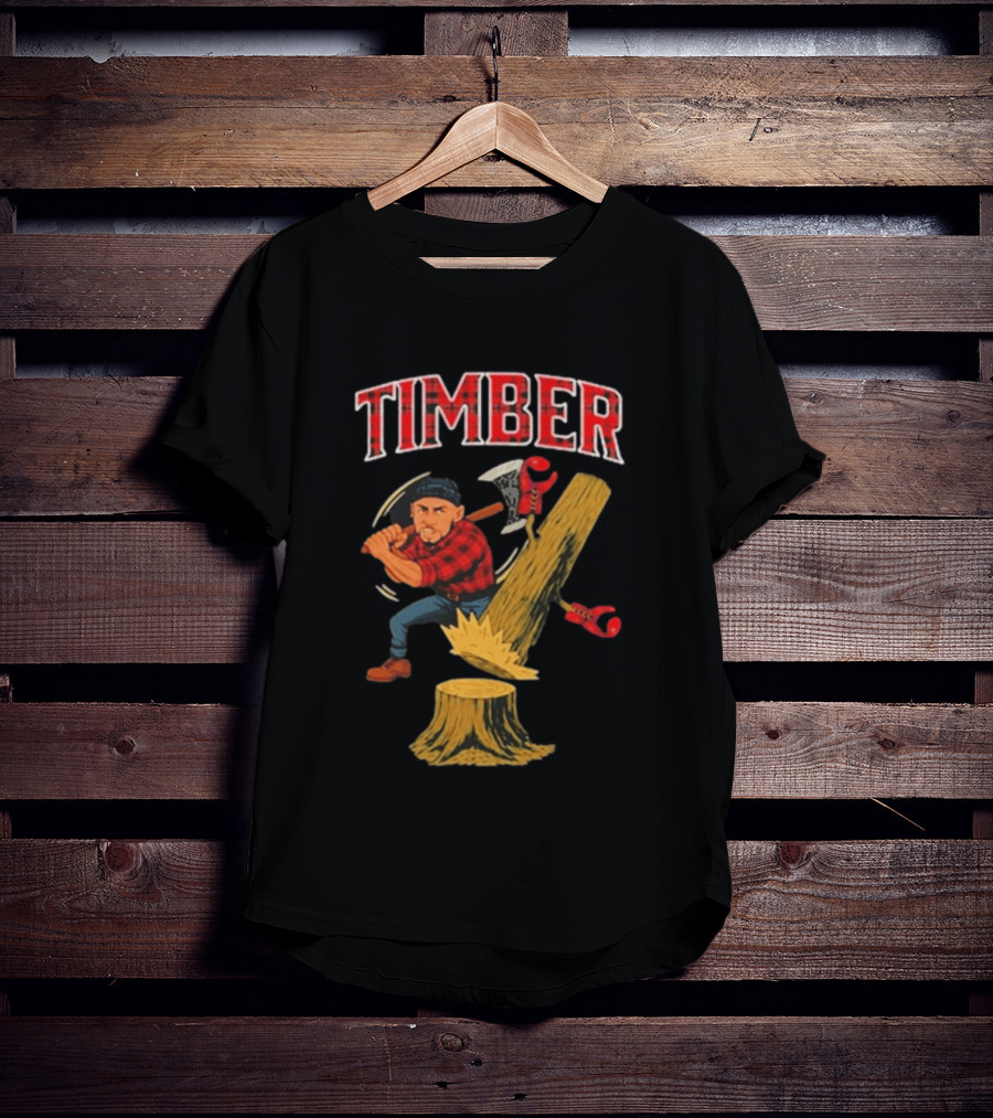 Keith Thurman Timber Lumberjack Axe One Time T-Shirt