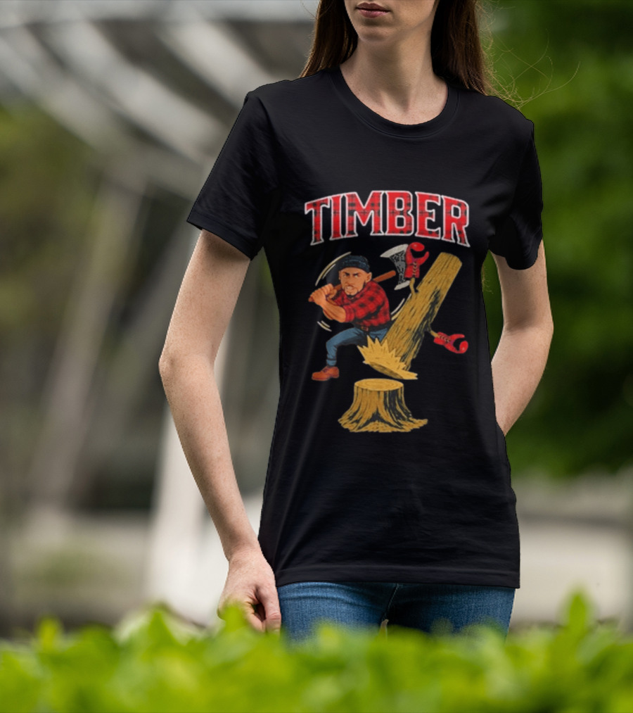 Keith Thurman Timber Lumberjack Axe One Time T-Shirt