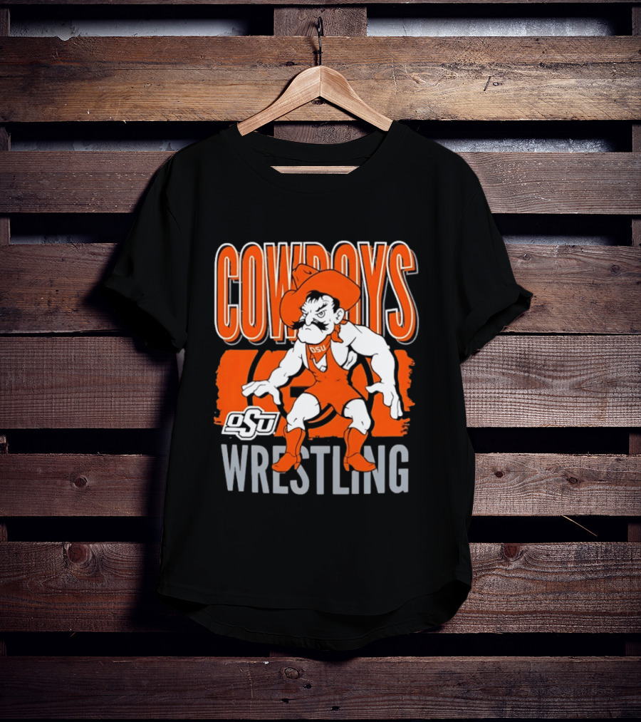 Cowboys OSU Wrestling Oklahoma State T-Shirt