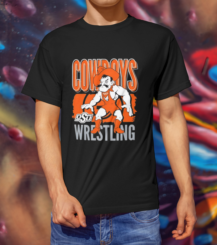 Cowboys OSU Wrestling Oklahoma State T-Shirt