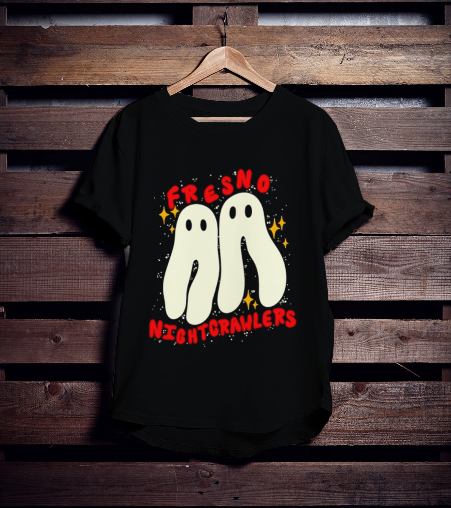Fresno Nightcrawlers Ghost Legends Bright Starry Spirits T-Shirt