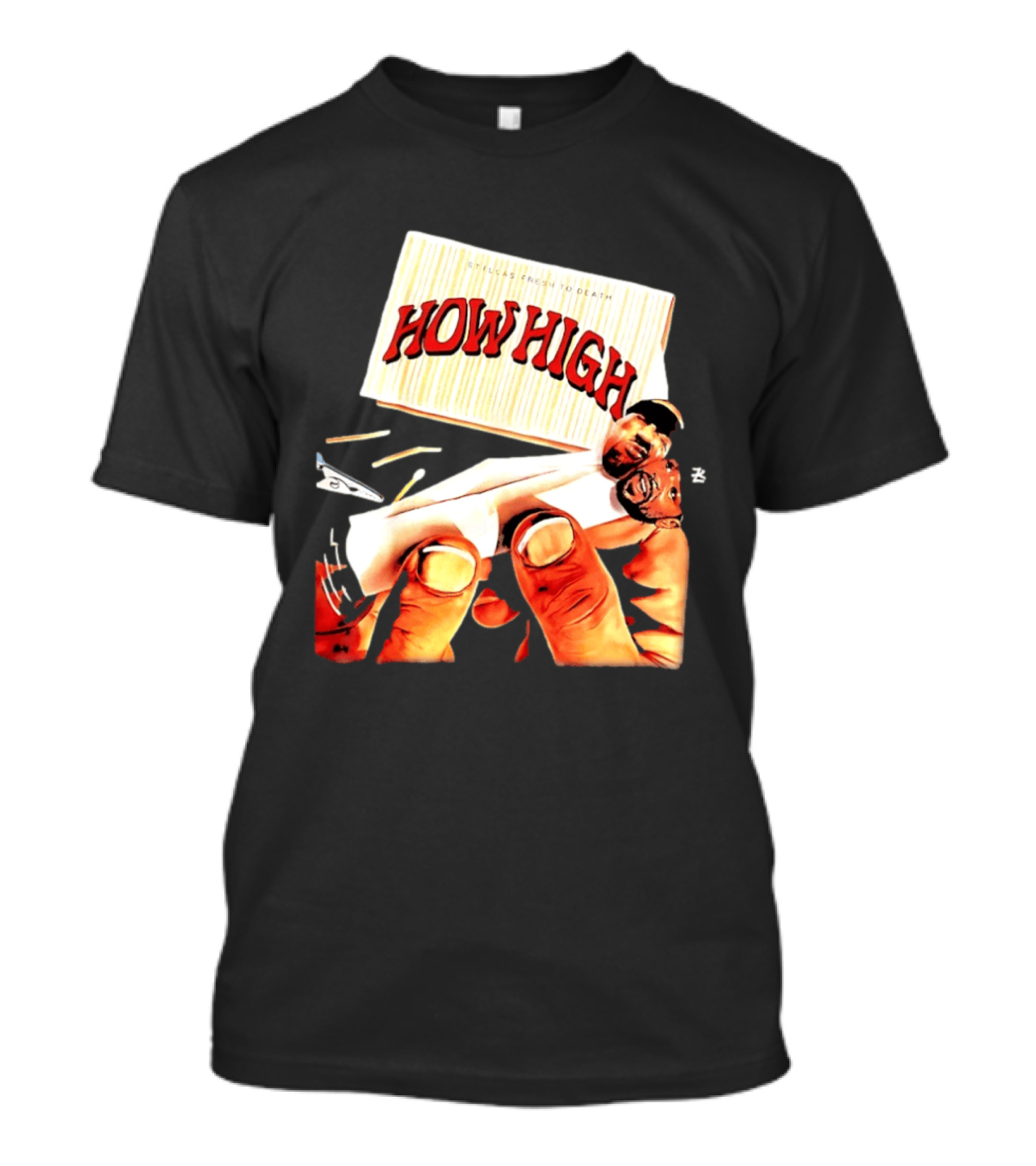How High Stillas Presents Fresh To Death New York Yankees T-Shirt