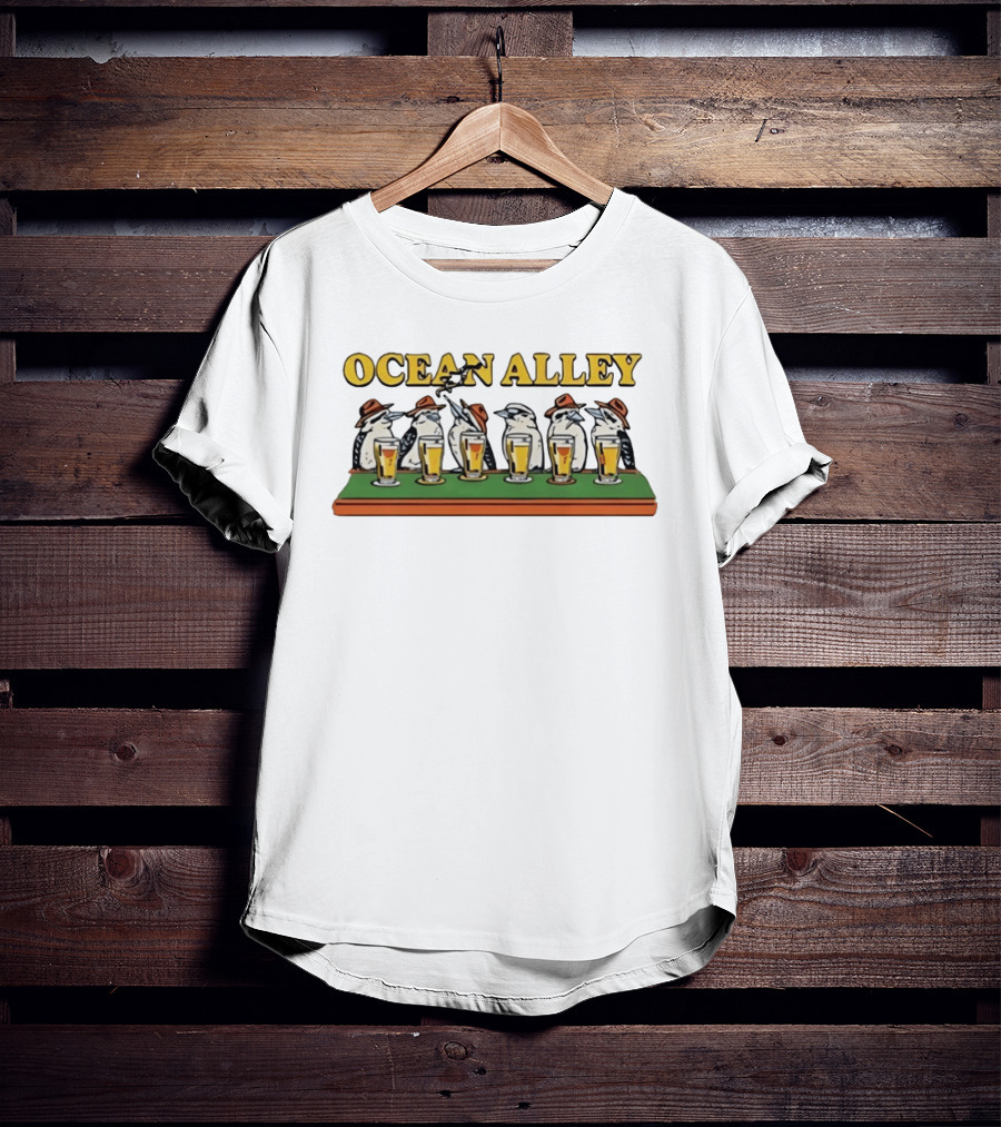Ocean Alley Tour 2026 Birds With Hats And Beers T-Shirt
