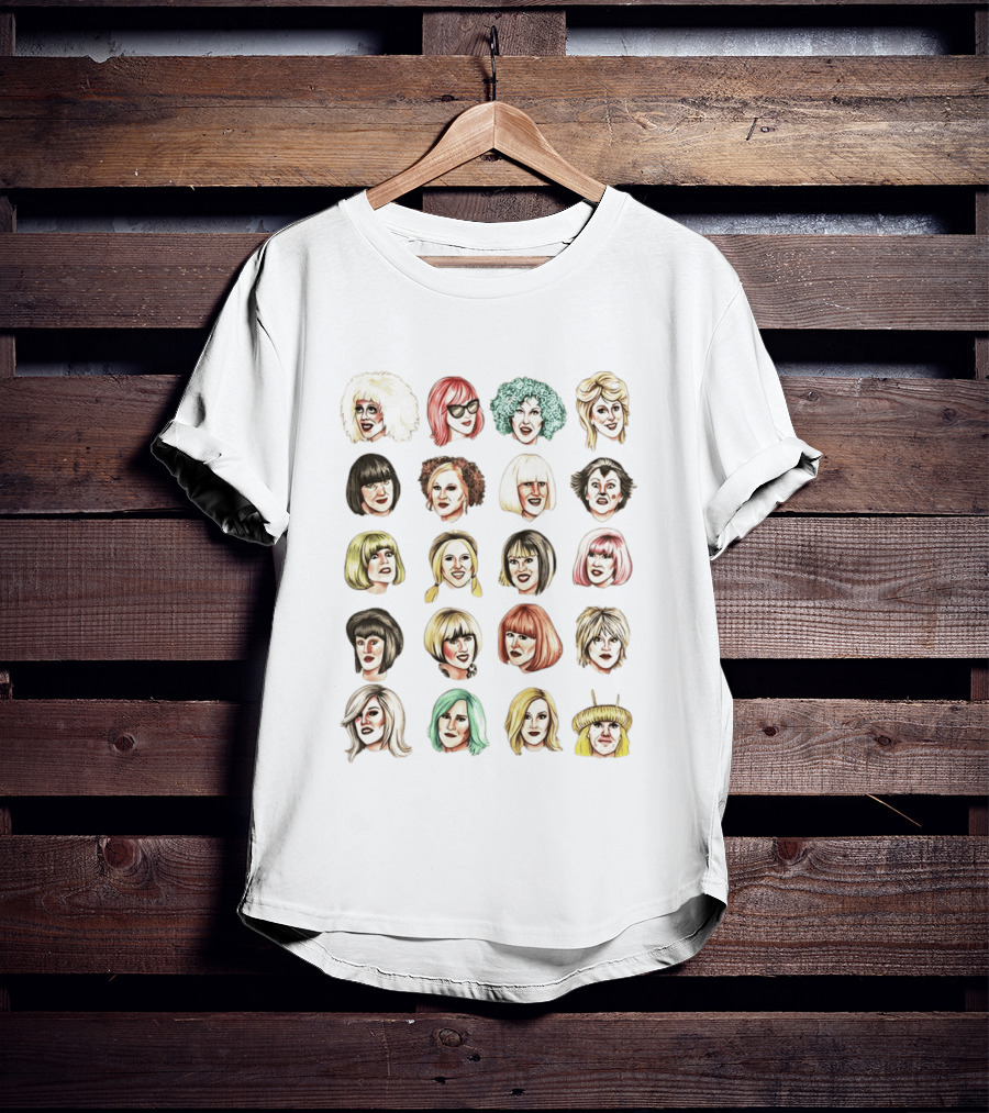 Wigs Of Moira Rose Iconic Hairstyles Collection T-Shirt