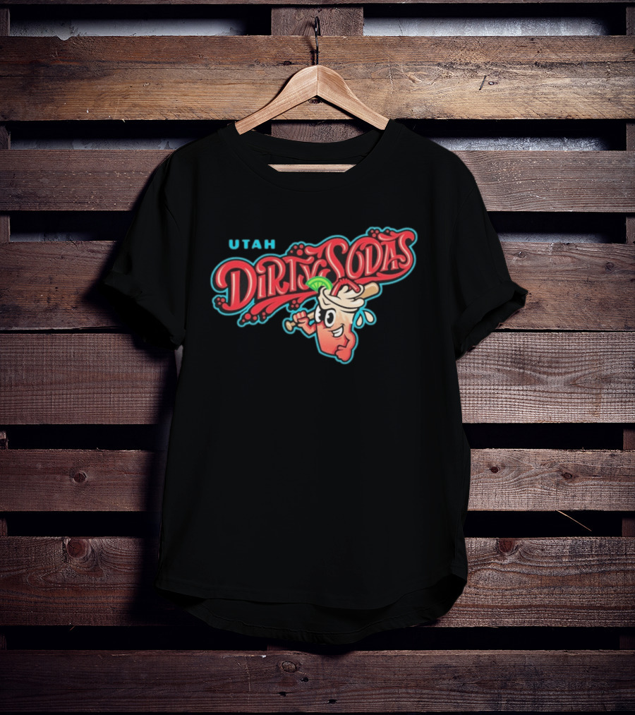 2026 Salt Lake Bees Utah Dirty Sodas Cream T-Shirt