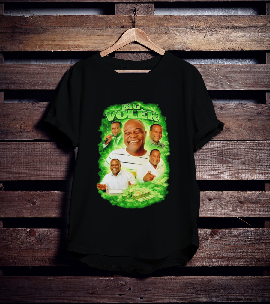 Big Voler Smiling Persona With Money And Singing T-Shirt