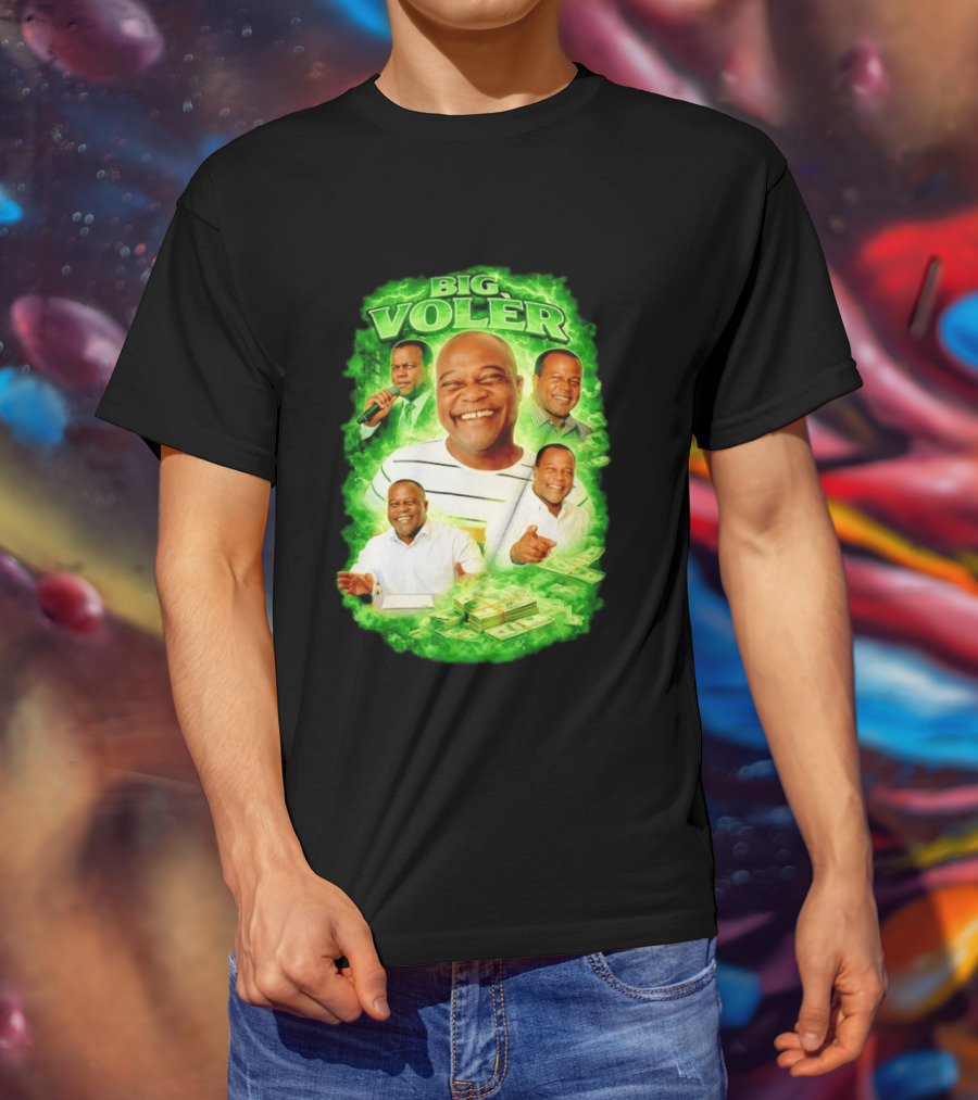Big Voler Smiling Persona With Money And Singing T-Shirt