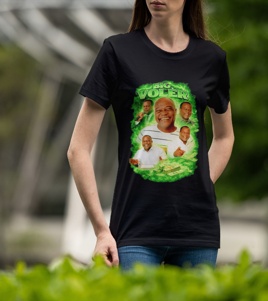 Big Voler Smiling Persona With Money And Singing T-Shirt