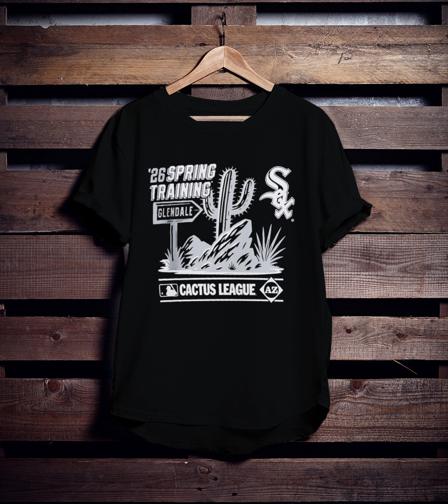 Chicago White Sox 2026 Spring Training Glendale Cactus League MLB AZ T-Shirt