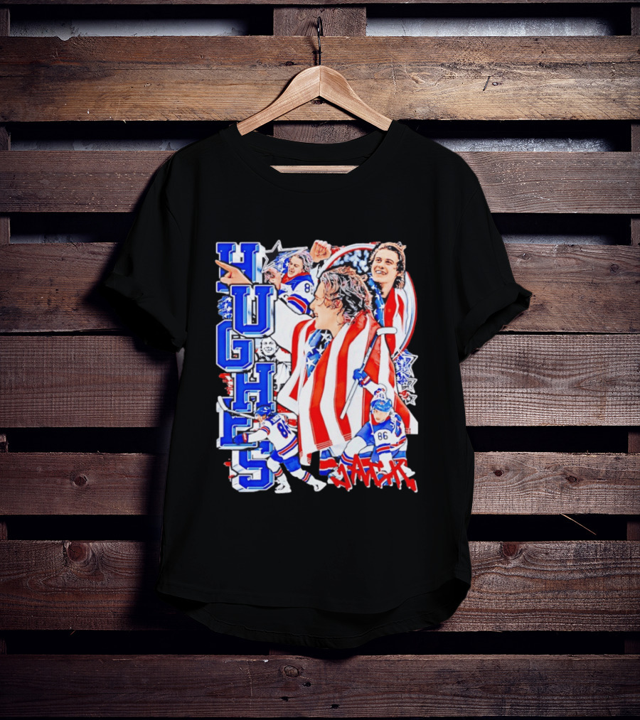 Hughes USA 86 American Hockey Pride T-Shirt