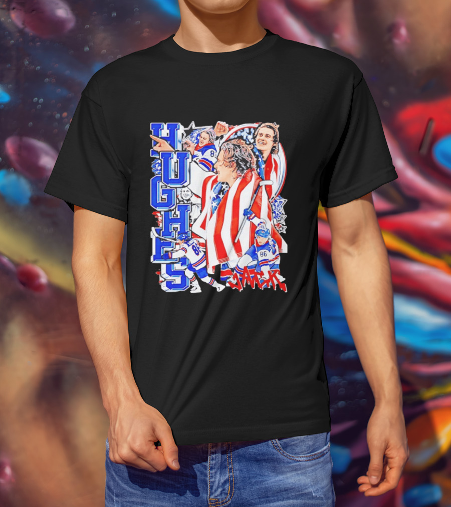 Hughes USA 86 American Hockey Pride T-Shirt