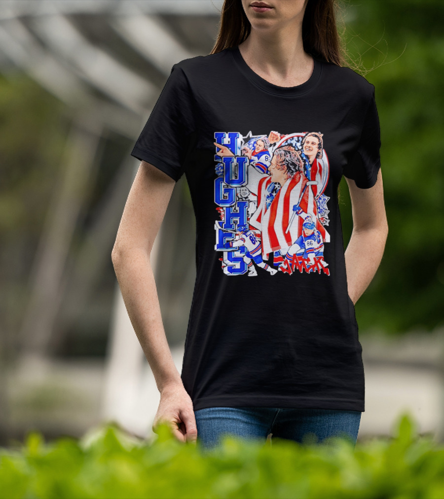 Hughes USA 86 American Hockey Pride T-Shirt