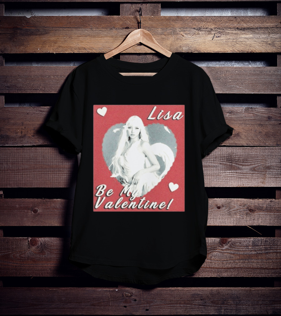Lisa Be My Valentine Heart T-Shirt