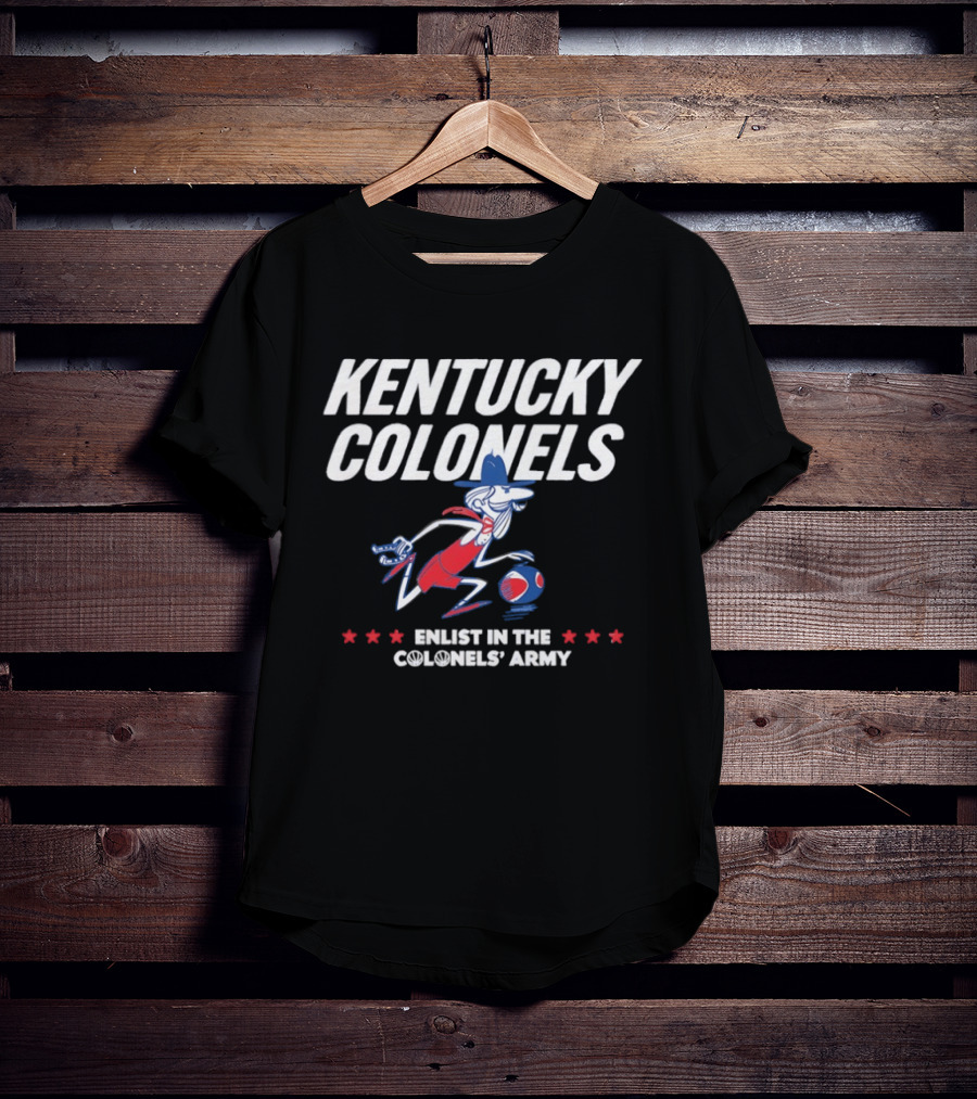Kentucky Colonels Enlist In The Colonels' Army American Basketball Association T-Shirt