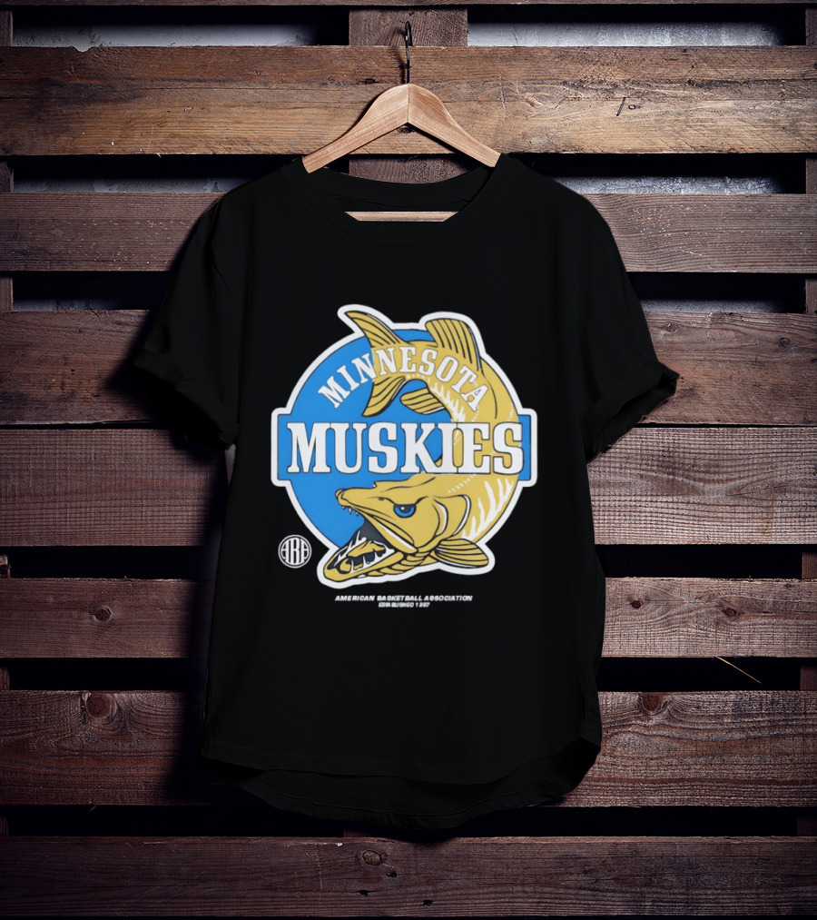 Minnesota Muskies ABA 1967 Vintage Team T-Shirt