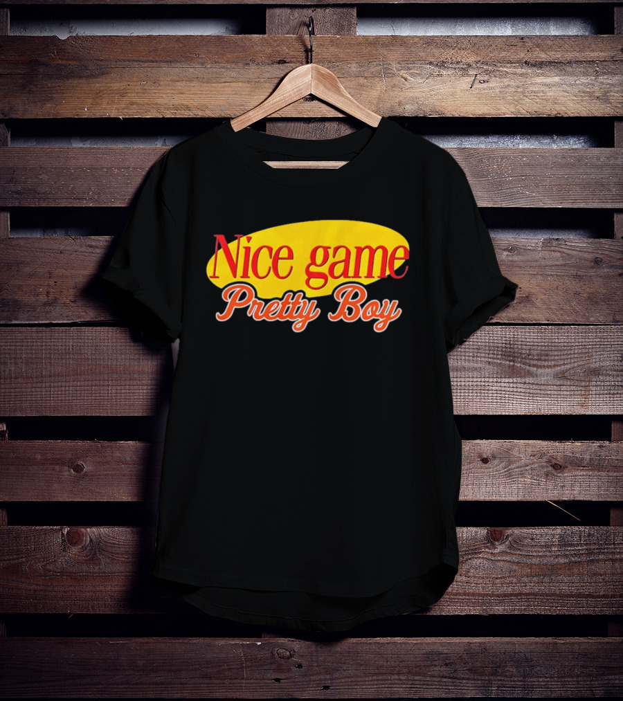 Nice Game Pretty Boy New York Mets Vintage Retro Baseball Fan T-Shirt