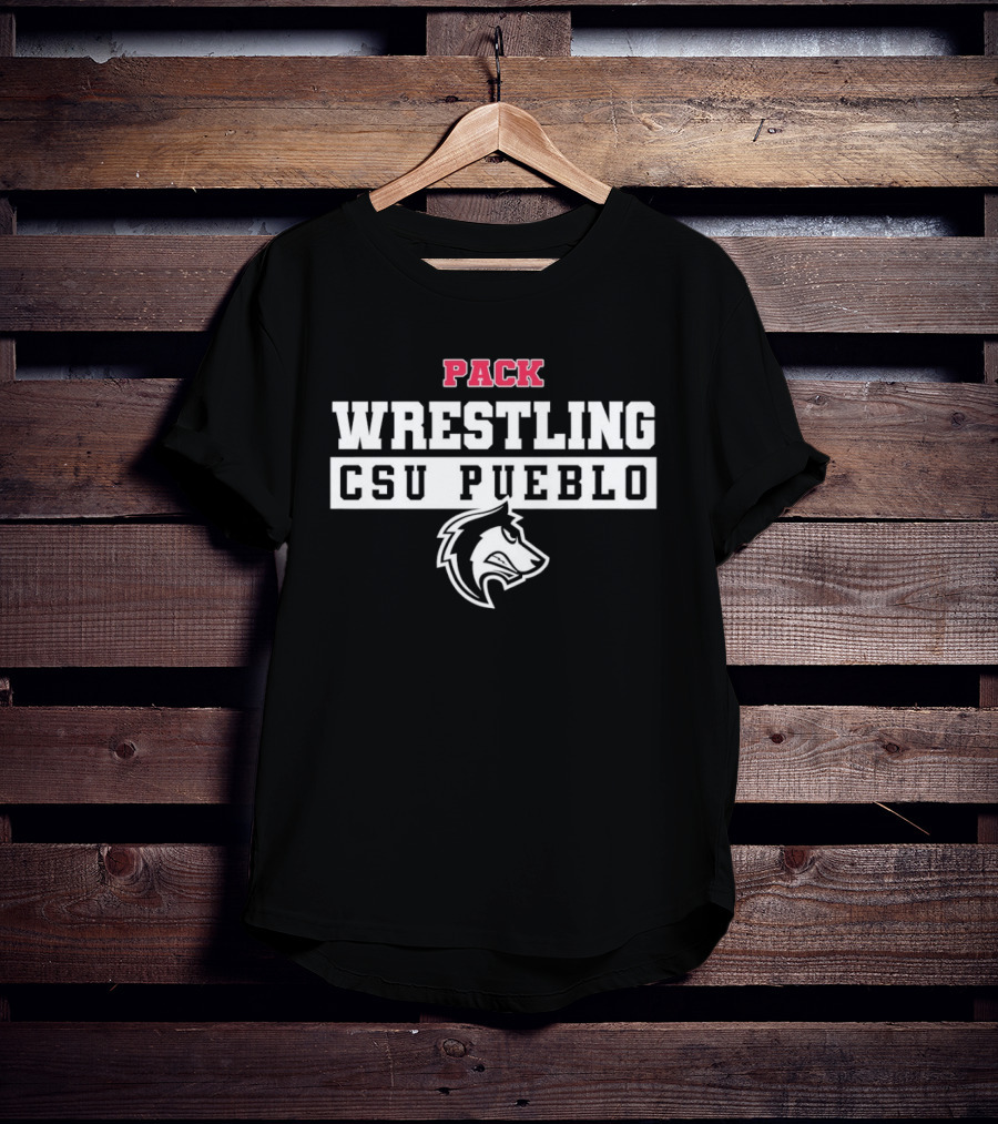 Pack Wrestling CSU Pueblo Colorado State University Pueblo T-Shirt