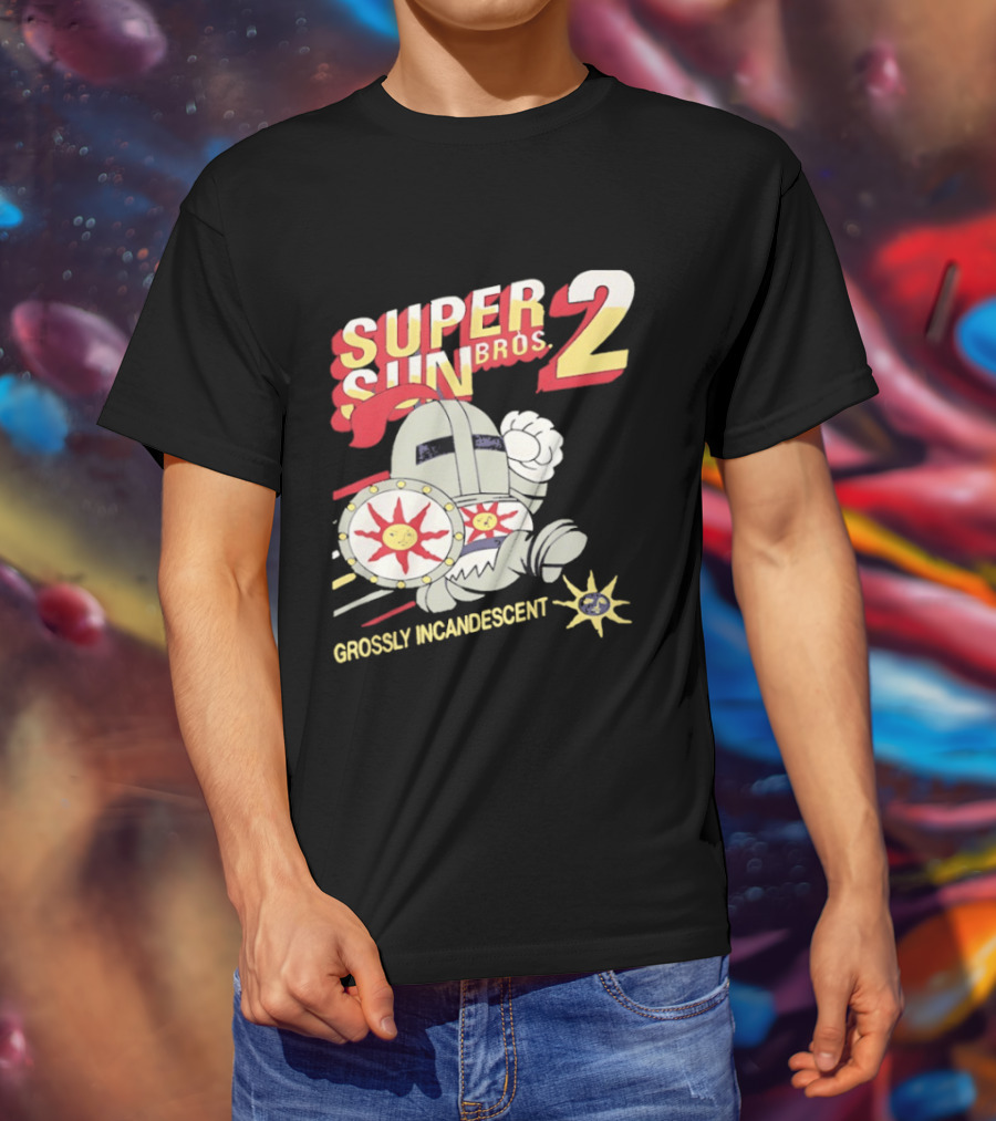 Super Sun Bros 2 Grossly Incandescent Knight Adventure T-Shirt