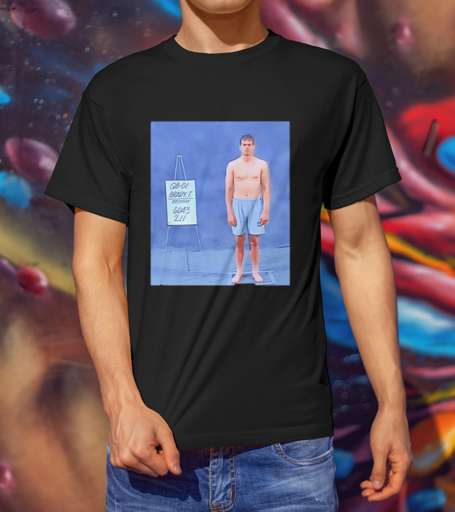 QB 01 Brady Combine 6043 211 New England Patriots T-Shirt
