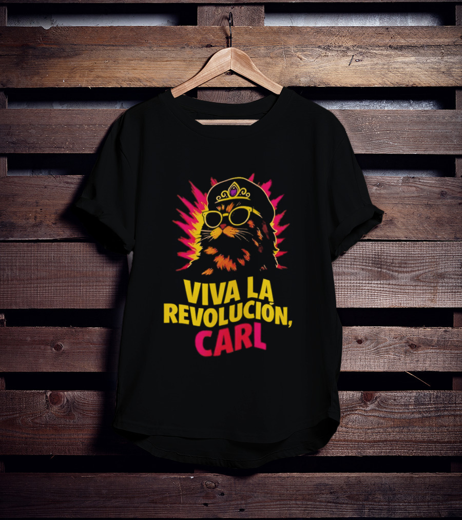 Viva La Revolucion Carl Dungeon Crawler Carl Cat Revolution T-Shirt