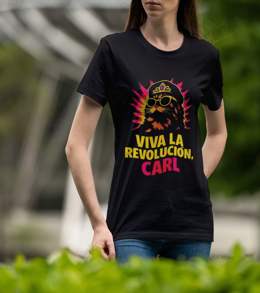 Viva La Revolucion Carl Dungeon Crawler Carl Cat Revolution T-Shirt