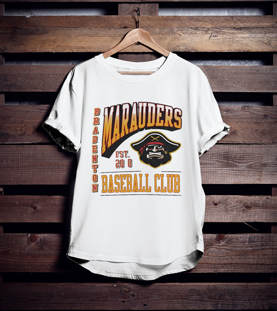 Bradenton Marauders Baseball Club EST 2010 T-Shirt