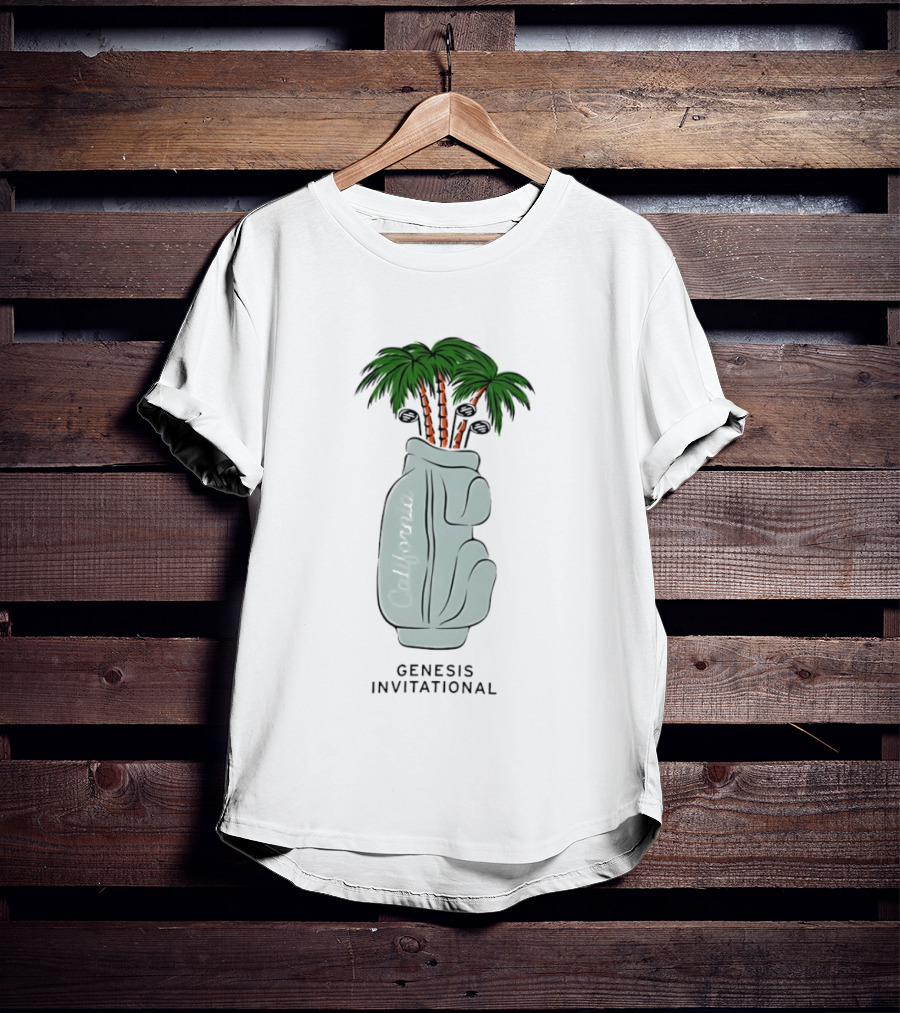 Genesis Invitational California Golf Bag Palms T-Shirt