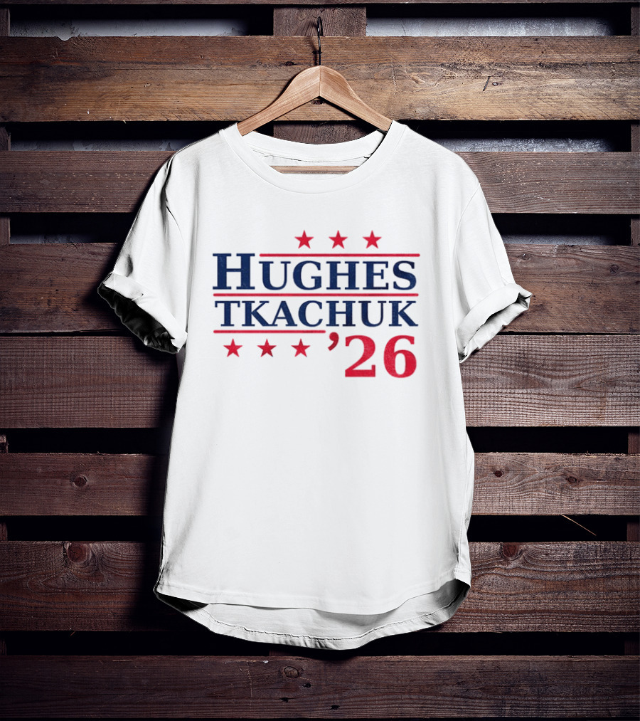Hughes Tkachuk 26 USA Hockey Gold Medal Legends T-Shirt