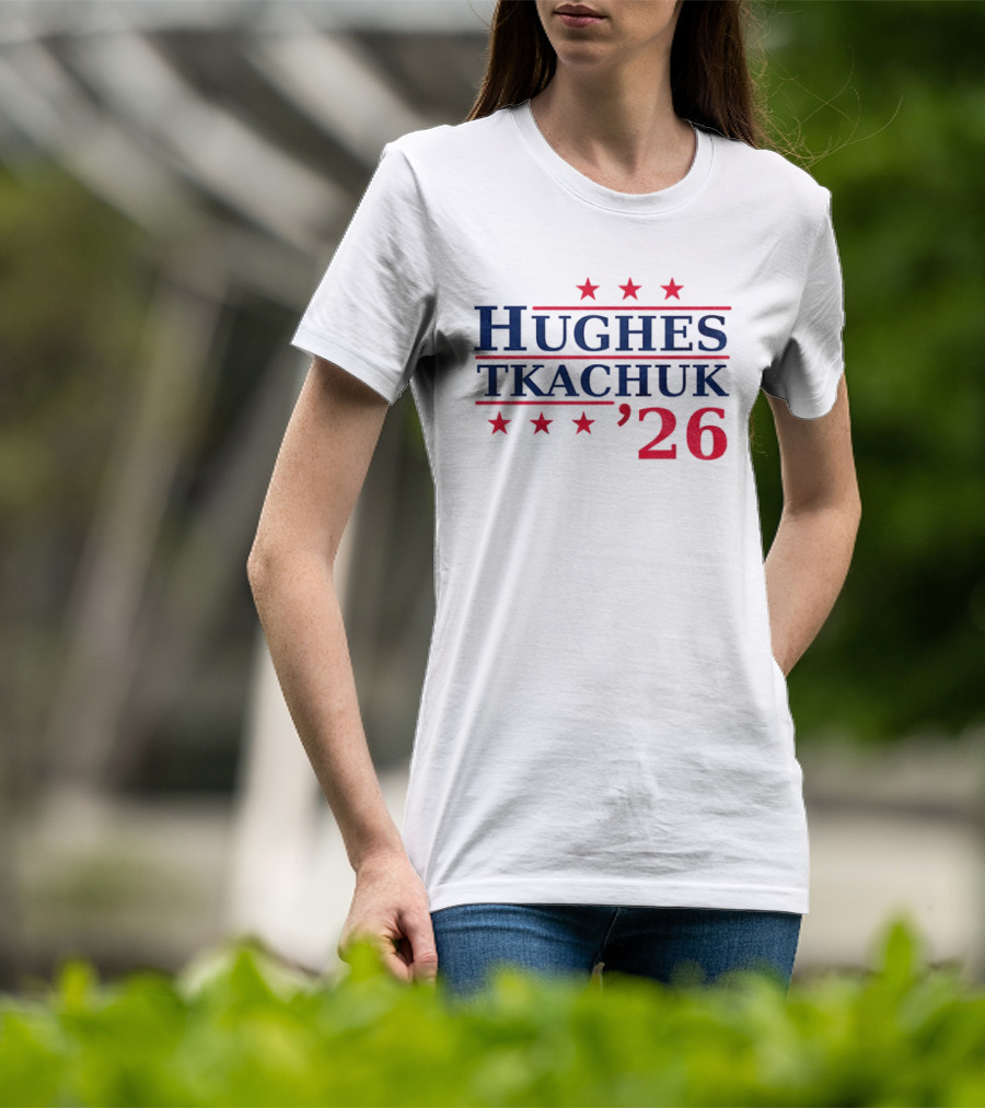 Hughes Tkachuk 26 USA Hockey Gold Medal Legends T-Shirt