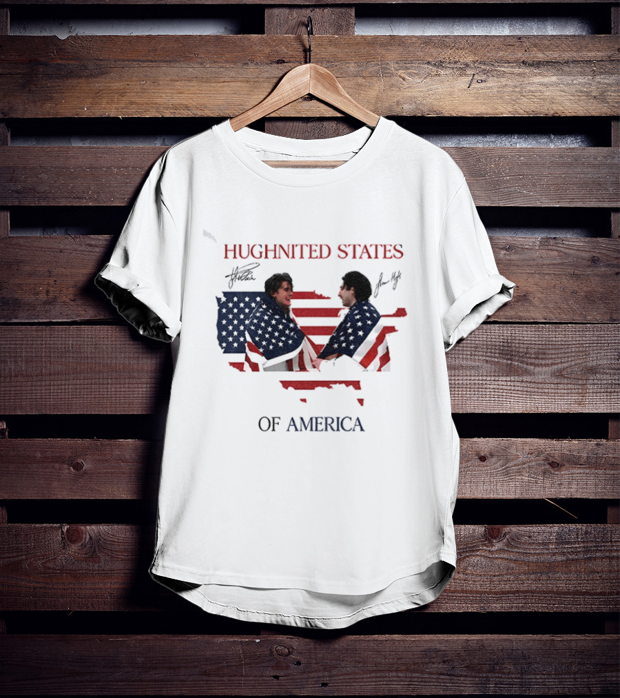 Hughnited States Of America Jack Hughes Quinn Hughes T-Shirt