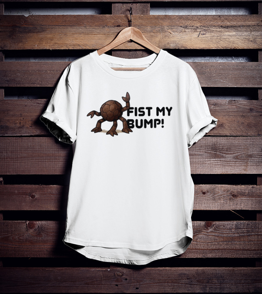 Pokémon Geodude Fist My Bump Fun Expression T-Shirt