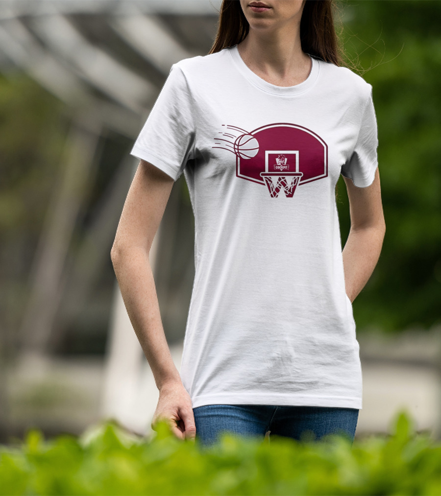 South Carolina Gamecocks Basketball Backboard Basketball Hoops T-Shirt